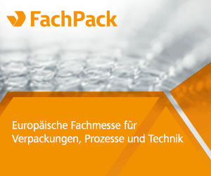 FachPack 2018 Banner Verpackungen