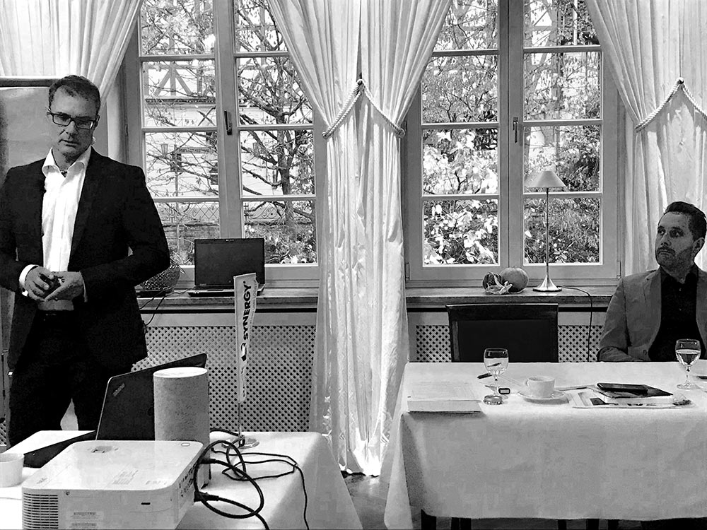 Die beiden Geschäftsführer Heico Berner-Dietzel (links) und Dirk Dietzel.