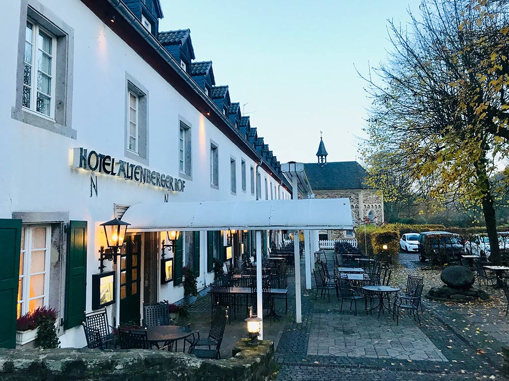 Für gemütliche Atmosphäre bei gutem Essen war natürlich gesorgt.