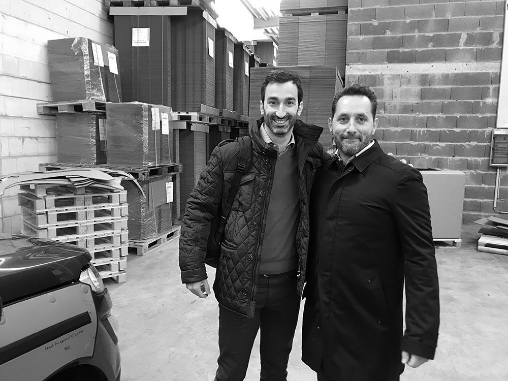 PackSynergy Partnermeeting 2019 bei Wepa Verpackungen GmbH, rechts im Bild Geschäftsführer Dirk Dietzel.