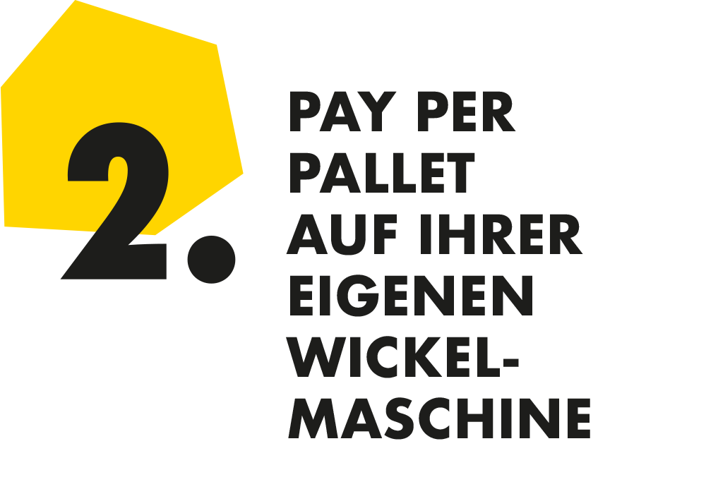 Pay Per Pallet Auf Eigener Wickelmaschine